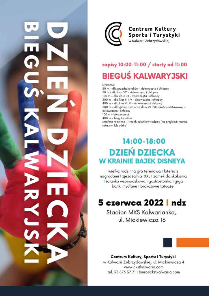 Plakat Dzien Dziecka_Biegus 2022